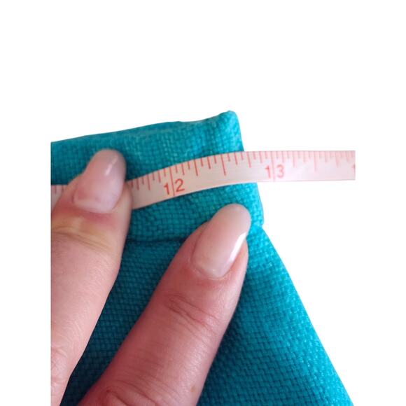 DONNA MORGAN 2pc teal short sleeve suit sz 6 **read*** - Picture 11 of 13